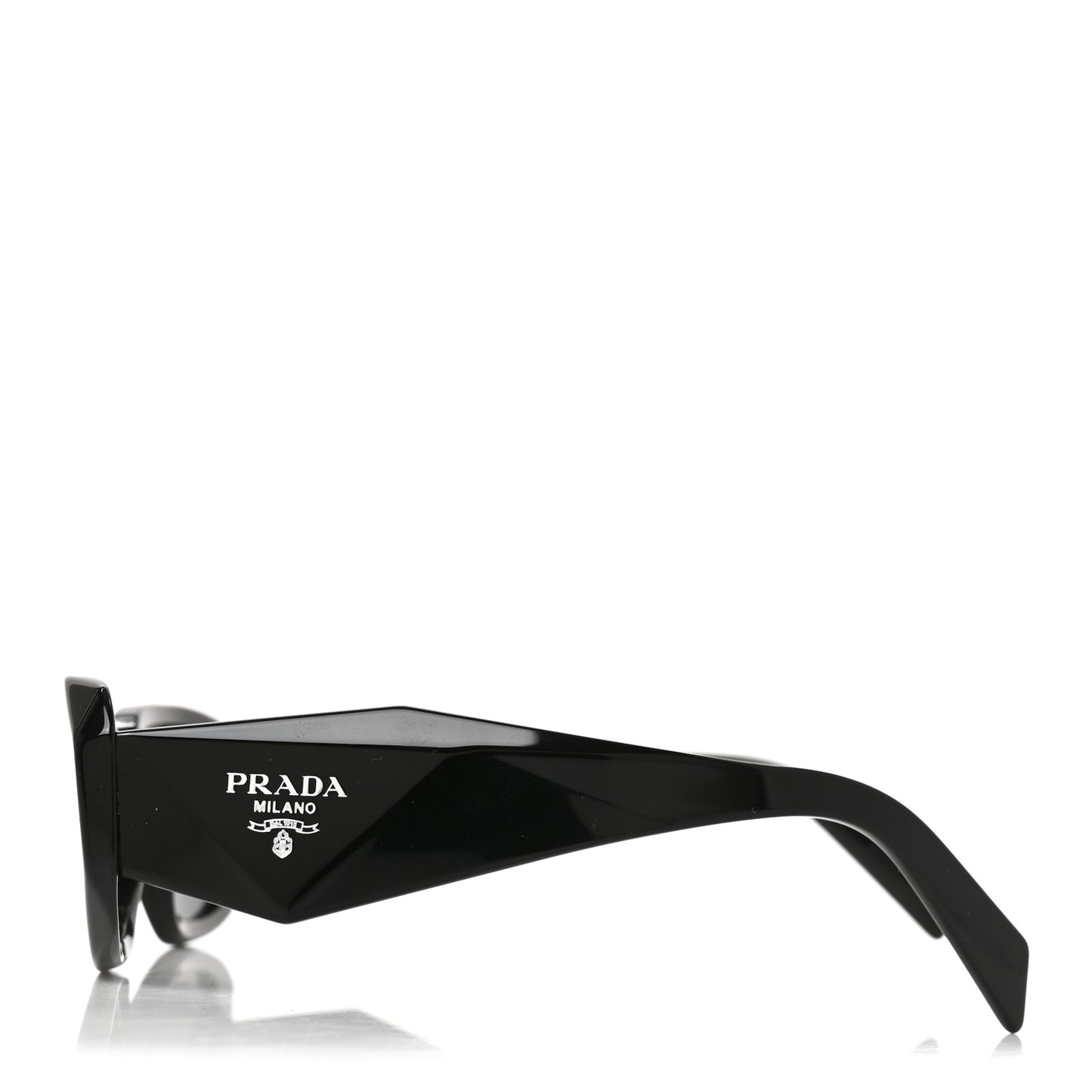 Acetate Symbole Sunglasses SPR 17W Black