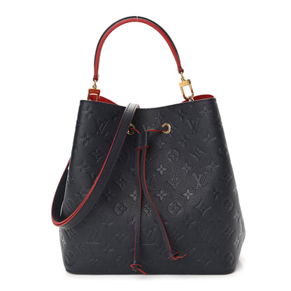 Louis Vuitton Empreinte Neonoe MM Marine Rouge 1 of 9