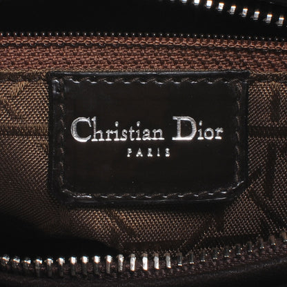 Christian Dior Canvas Medium Lady Dior Dark Brown 8 of 9