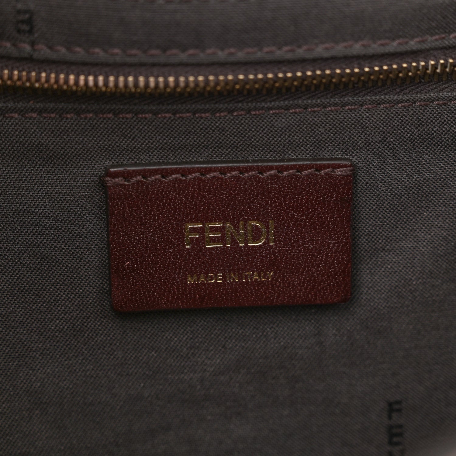Fendi Regular Vacchetta Laserata Belt Baguette Bag Sand 6 of 14