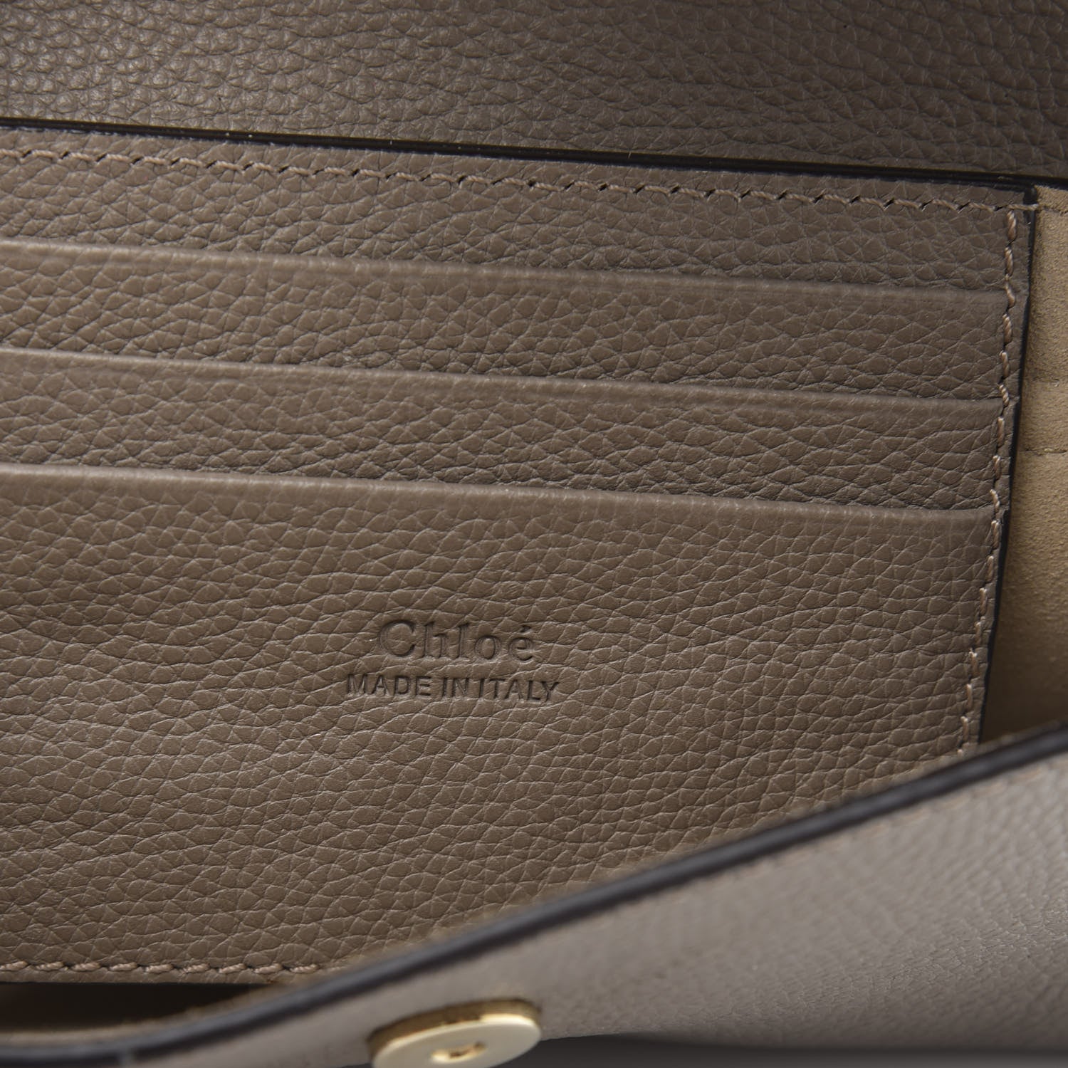Chloe Calfskin Mini Faye Shoulder Bag Motty Grey 6 of 12