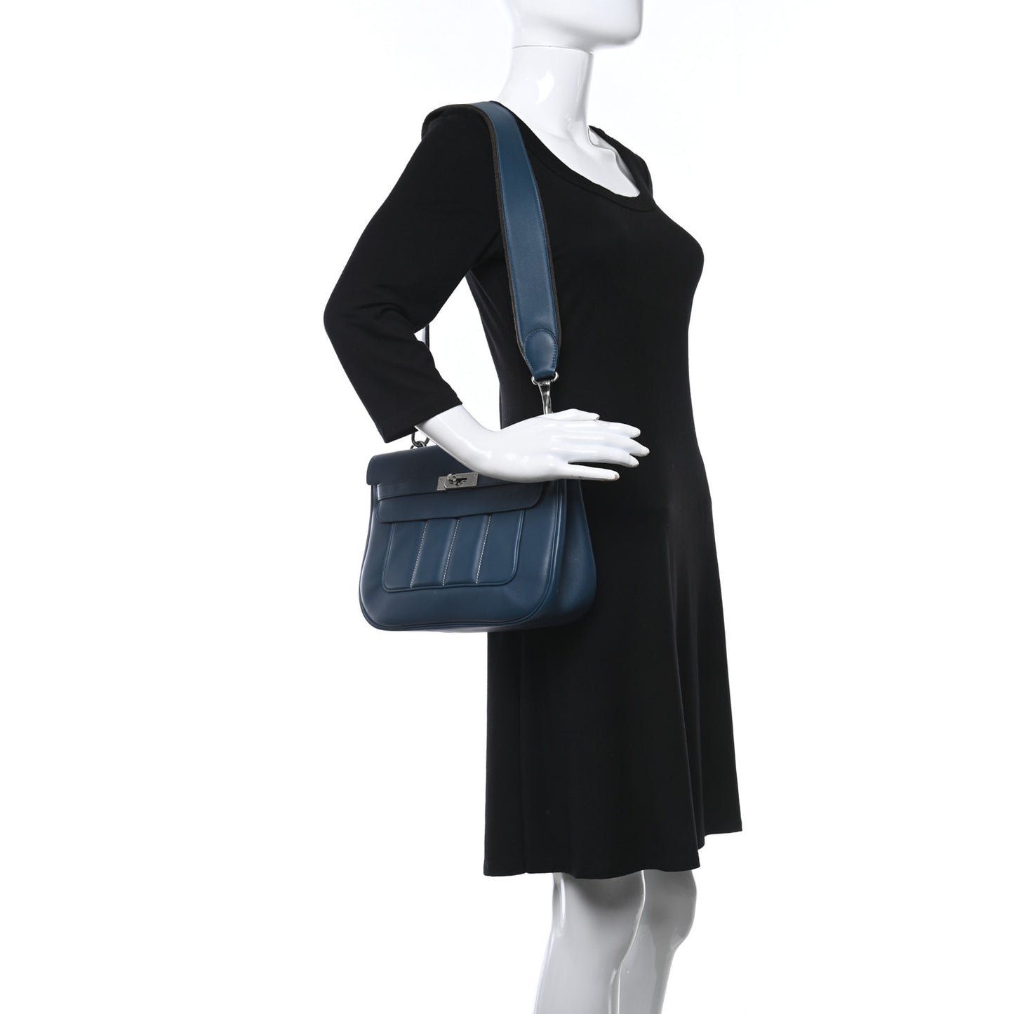 Veau Swift Sac Berline 28 Bleu Thalassa