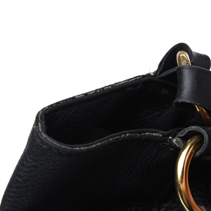 Gucci Pebbled Calfskin Medium Twill Tote Black 28 of 34