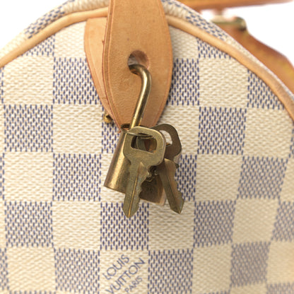 Louis Vuitton Damier Azur Speedy 25 11 of 31