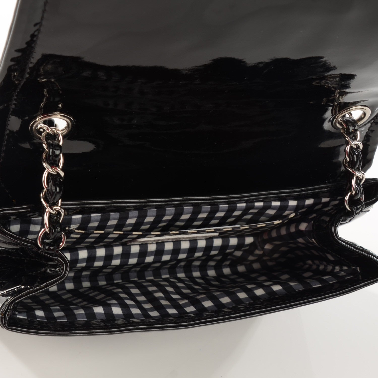 Chanel Vinyl Small Lipstick Flap Black 5 of 7