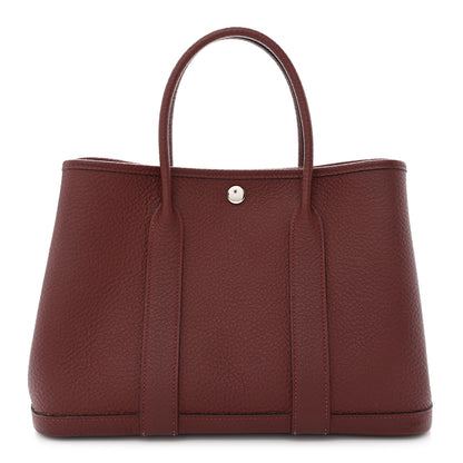 Hermes Vache Country Garden Party 30 TPM Rouge H 1 of 10