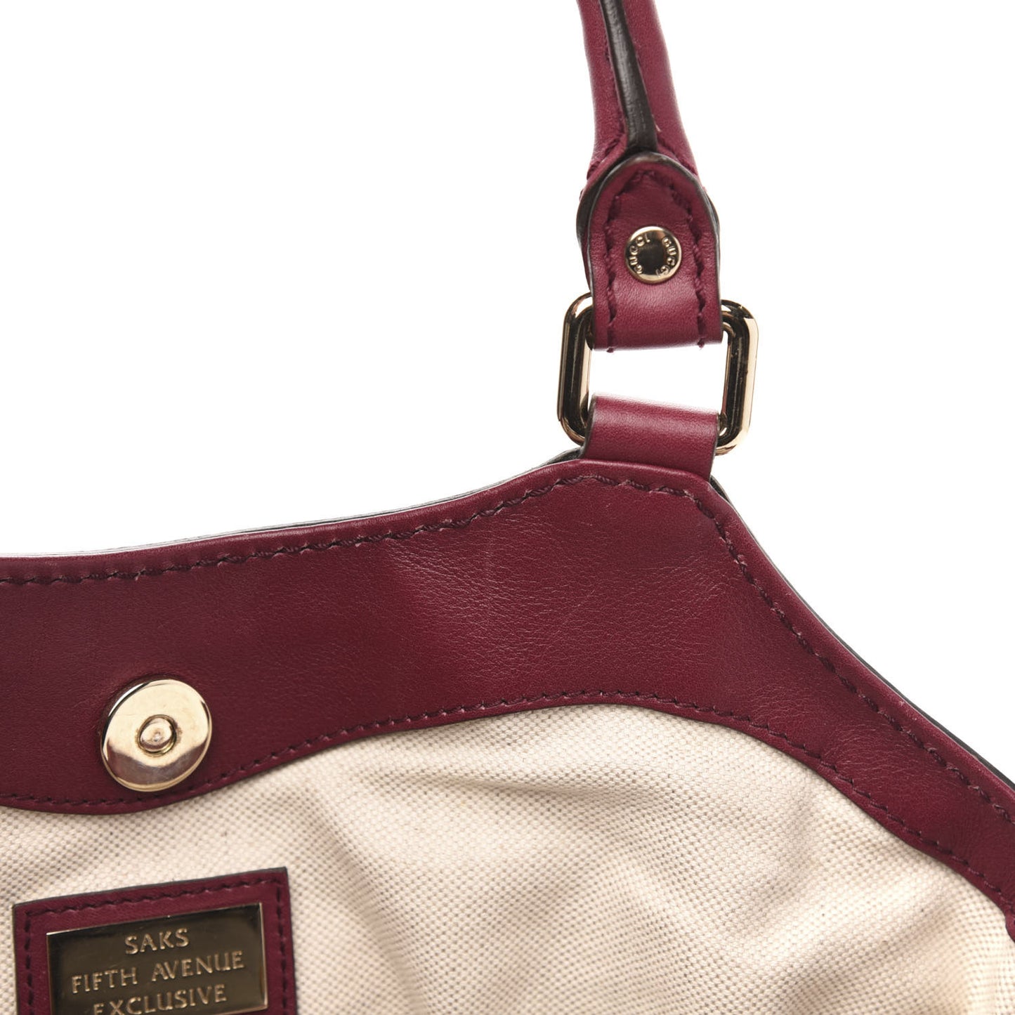 Guccissima Medium Sukey Tote Raspberry Candy
