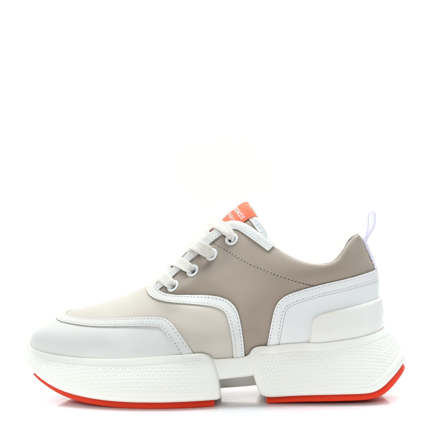 Hermes Calfskin Womens Giga Sneakers 37 Multicolor White Gomma 1 of 9