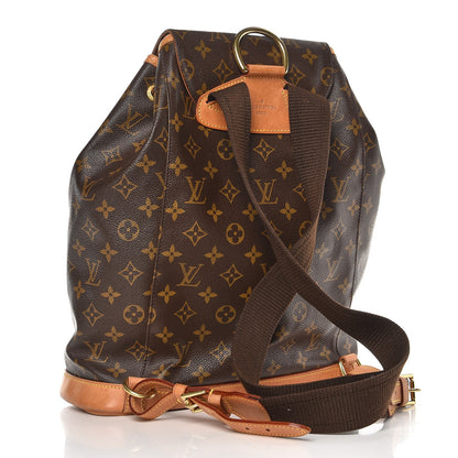 Louis Vuitton Monogram Montsouris GM Backpack 3 of 12