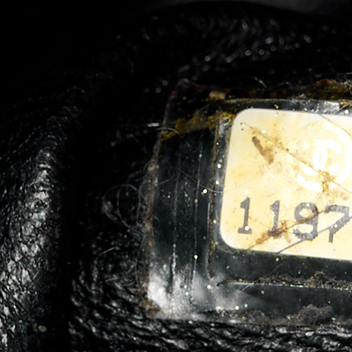 Aged Calfskin Quilted 2.55 Reissue 227 Flap Black