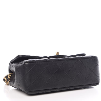 Chanel Lambskin Quilted Mini Rectangular Flap Black 4 of 8