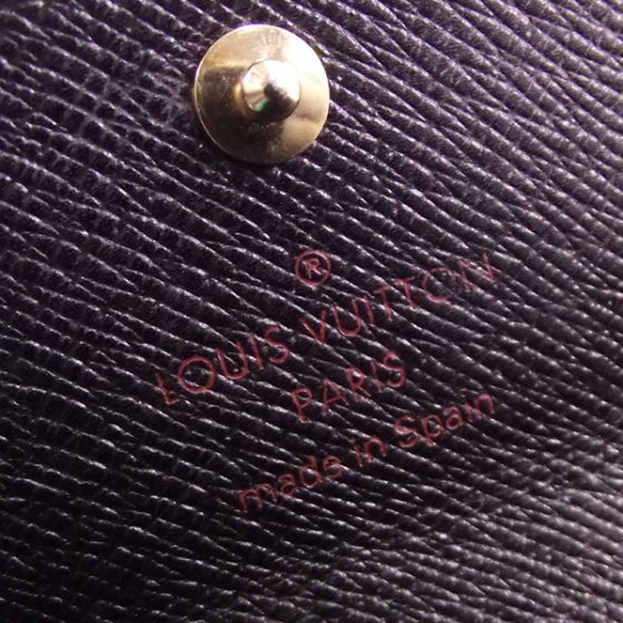 Louis Vuitton Epi Porte Tresor International Wallet BLACK 6 of 8