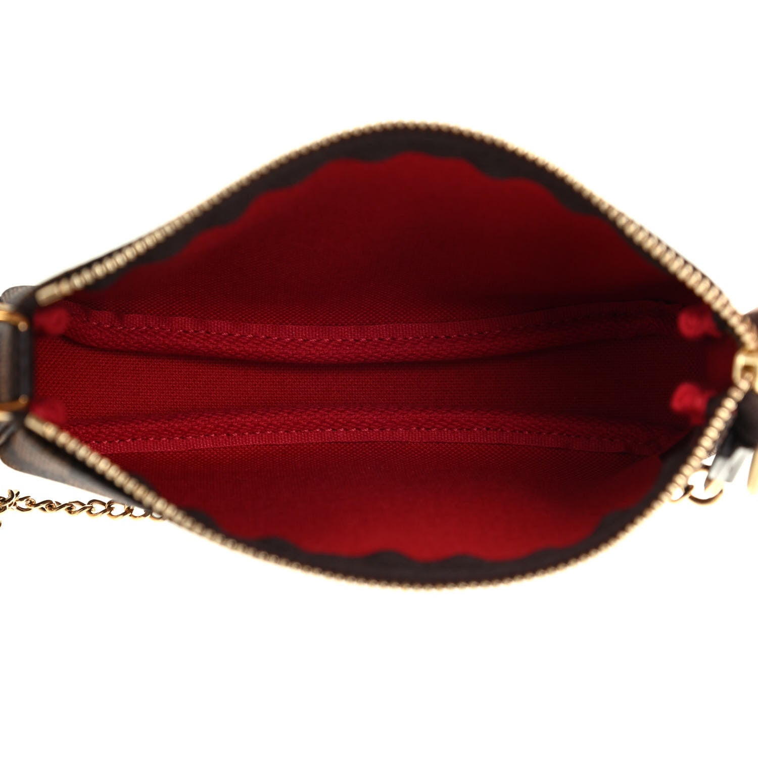 Louis Vuitton Damier Ebene Mini Pochette Accessories 5 of 7