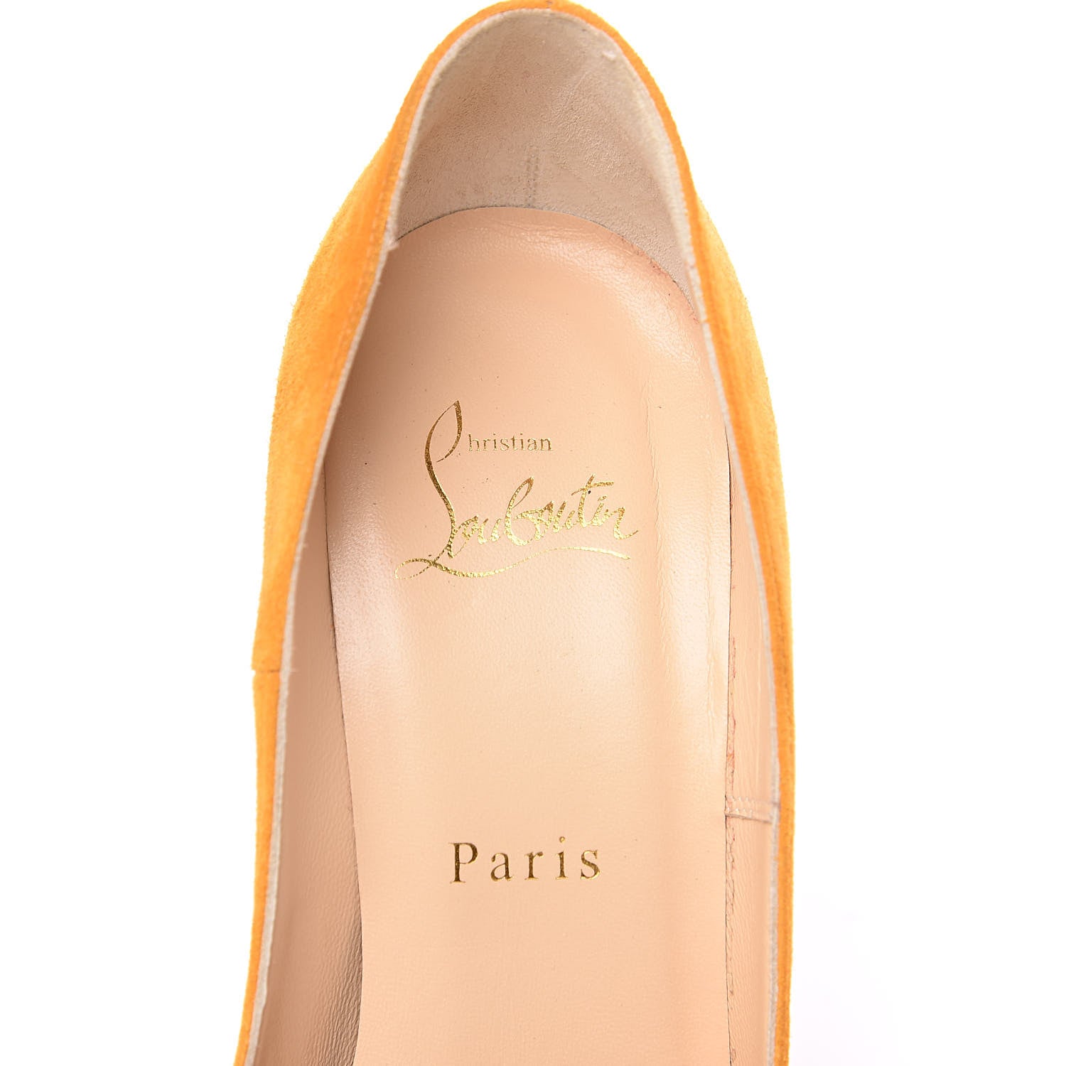 Christian Louboutin Veau Velours So Kate 120 Pumps 37 Full Moon 7 of 8