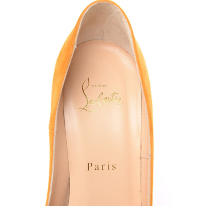 Christian Louboutin Veau Velours So Kate 120 Pumps 37 Full Moon 7 of 8