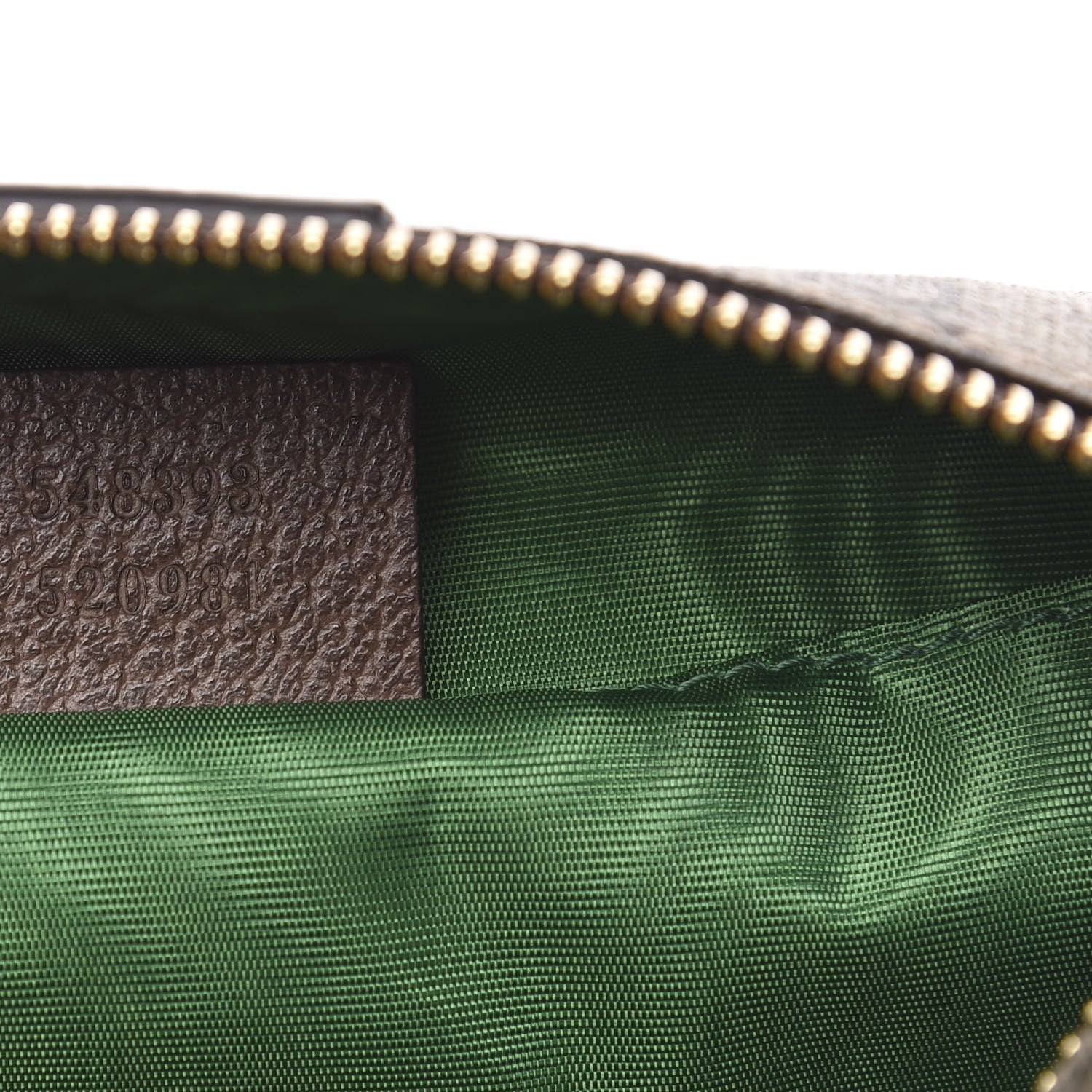 Gucci Soft GG Supreme Monogram Calfskin Medium Ophidia Cosmetic Case Beige Ebony New Acero 7 of 10