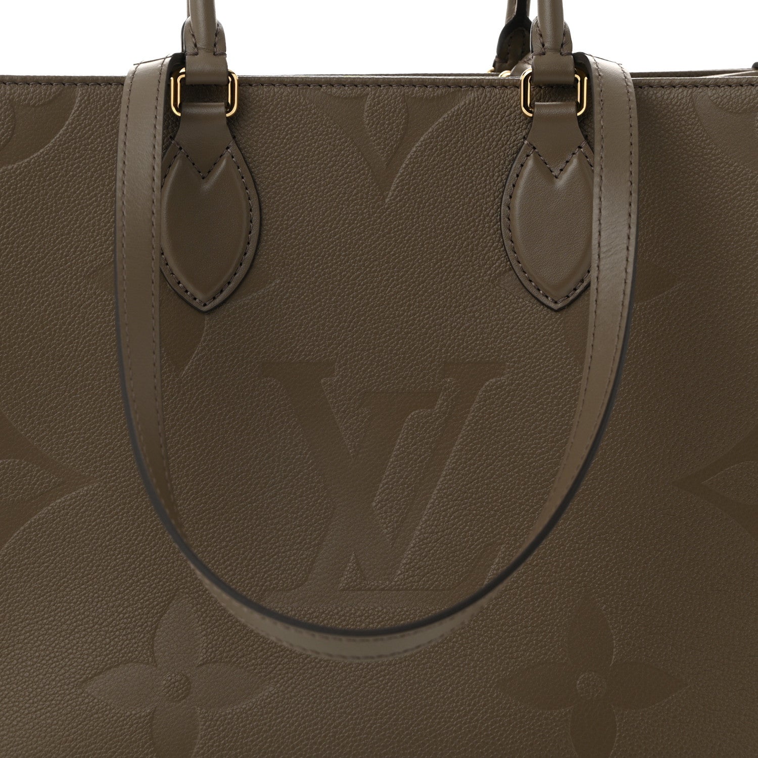 Louis Vuitton Empreinte Monogram Giant Onthego MM Smoke 7 of 10