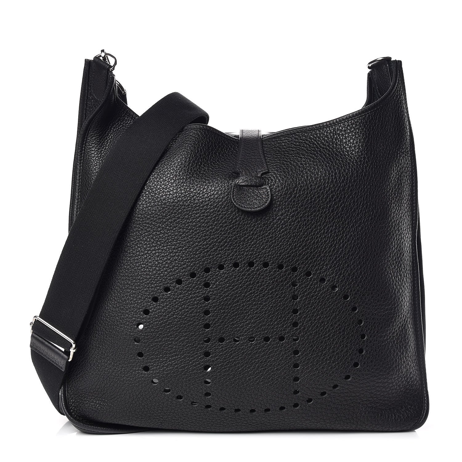 Hermes Taurillon Clemence Evelyne III TGM Black 1 of 16