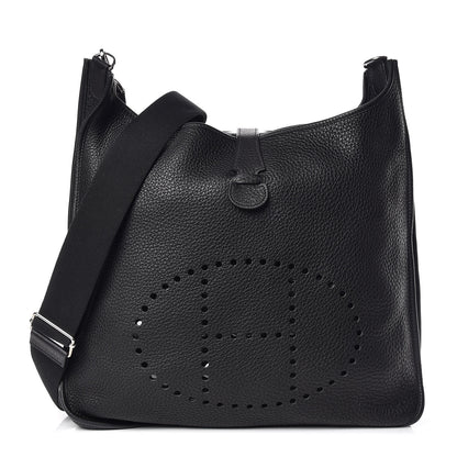 Hermes Taurillon Clemence Evelyne III TGM Black 1 of 16