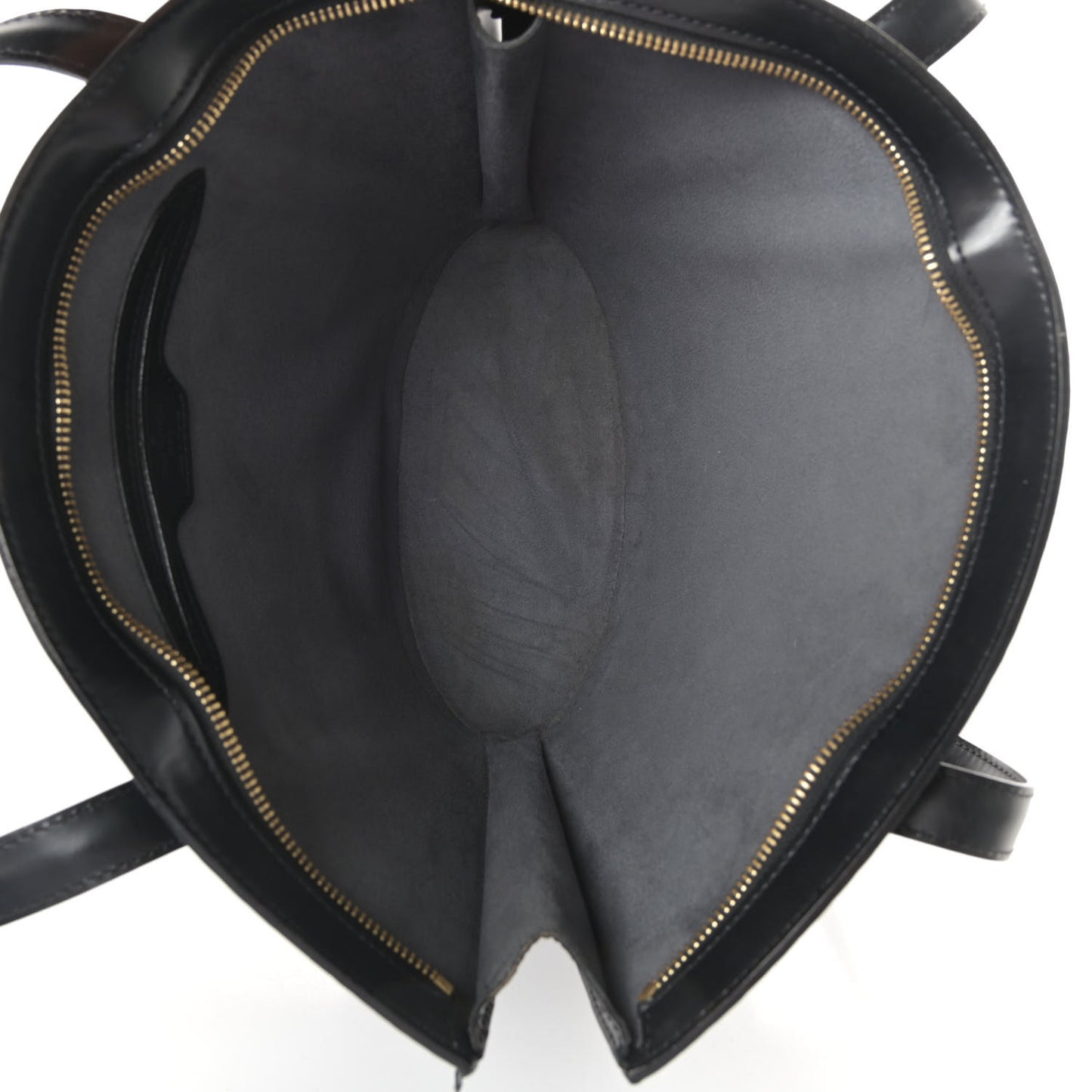Epi Saint Jacques PM Long Straps Black