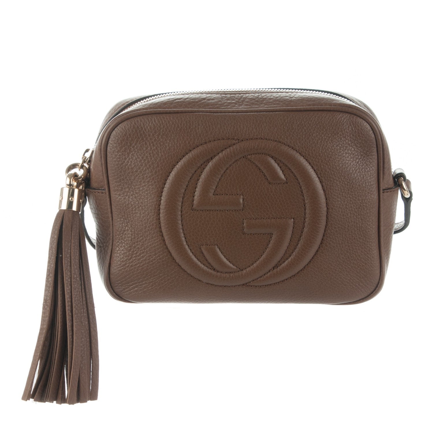 Gucci Cellarius Calfskin Small Soho Disco Bag Acero 1 of 7
