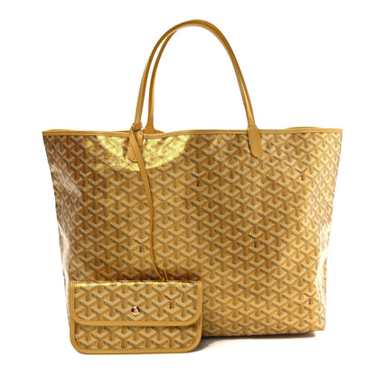 Goyard Goyardine Precious Metals Saint Louis GM Gold 1 of 7