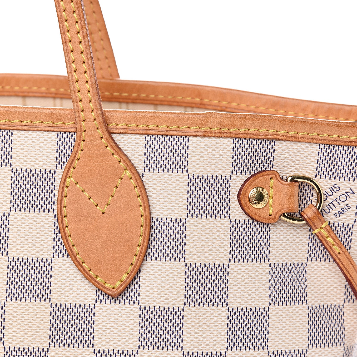 Louis Vuitton Damier Azur Neverfull PM 14 of 15