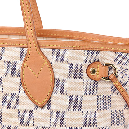 Louis Vuitton Damier Azur Neverfull PM 14 of 15