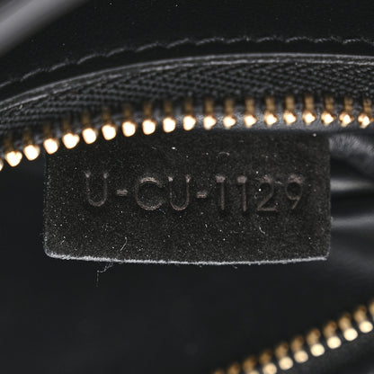 Celine Suede Quilted Medium C Bag Black 8 of 11