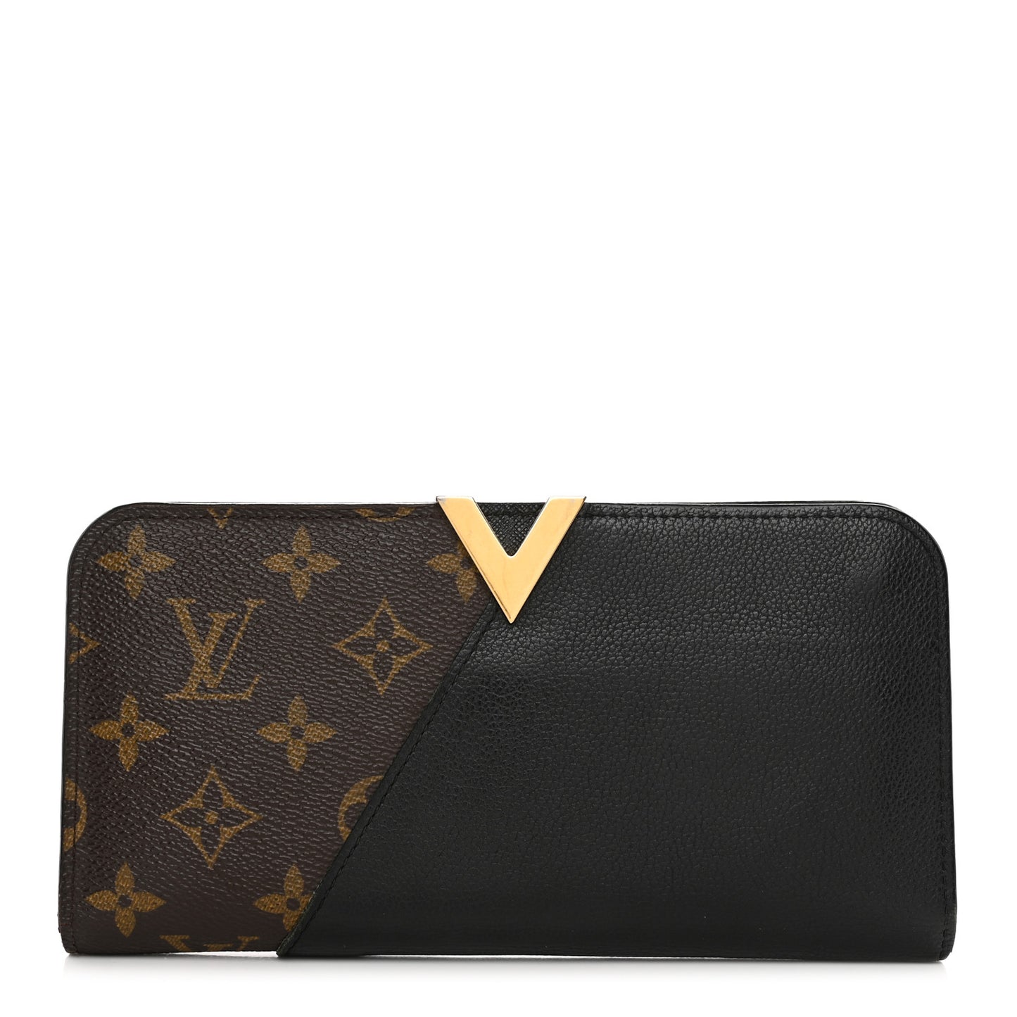 Monogram Calfskin Kimono Wallet Black