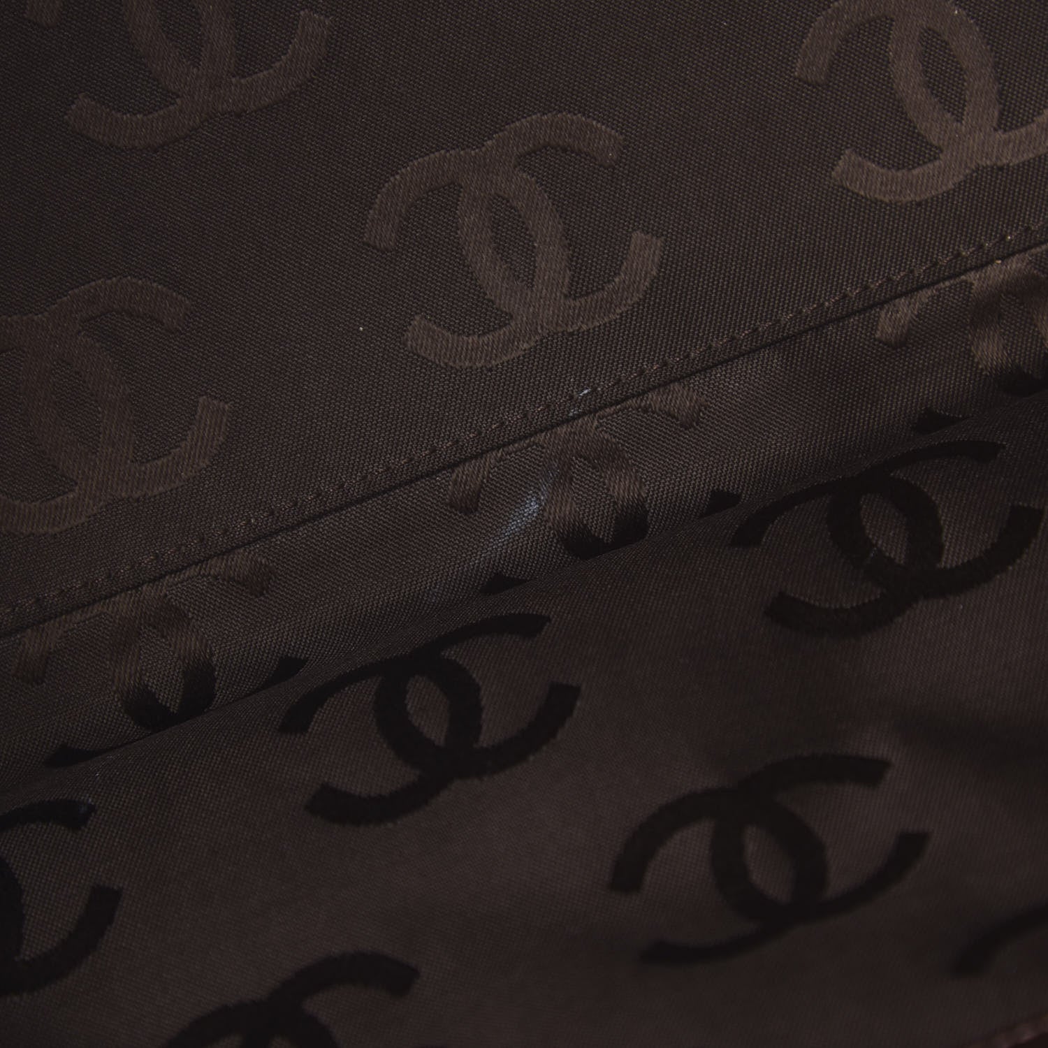 Chanel Woven Straw Quilted Shopping Tote Blue 13 of 13