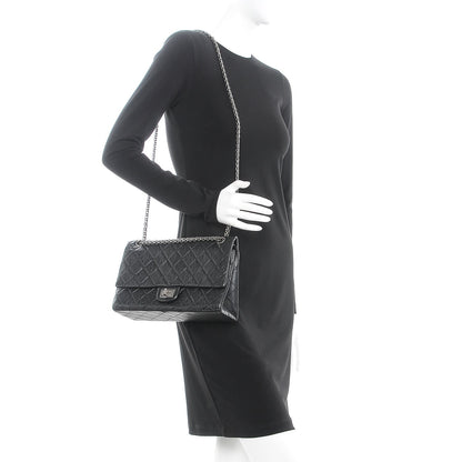 Chanel Aged Calfskin Quilted 2.55 Reissue 226 Flap Black 2 of 13