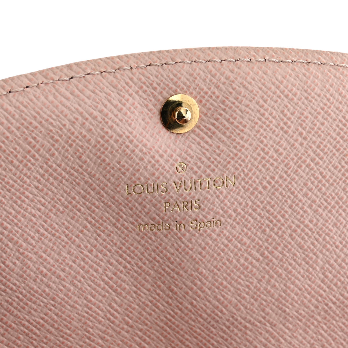 Damier Ebene Caissa Wallet Rose Ballerine