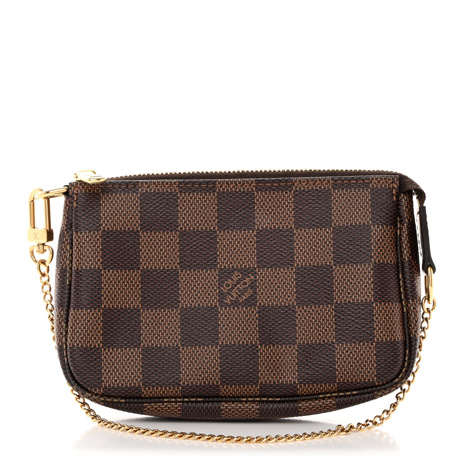 Louis Vuitton Damier Ebene Mini Pochette Accessories 1 of 8