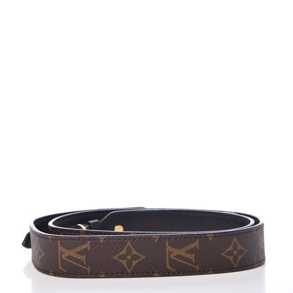 Louis Vuitton Monogram Bandouliere Shoulder Strap XL Black 2 of 5