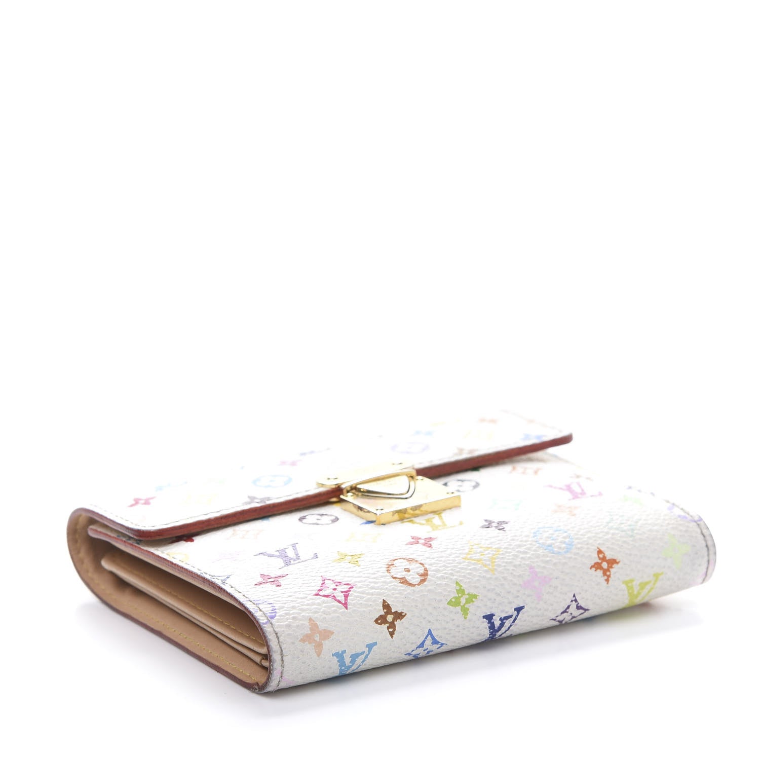 Louis Vuitton Monogram Multicolor Koala Wallet White 4 of 10