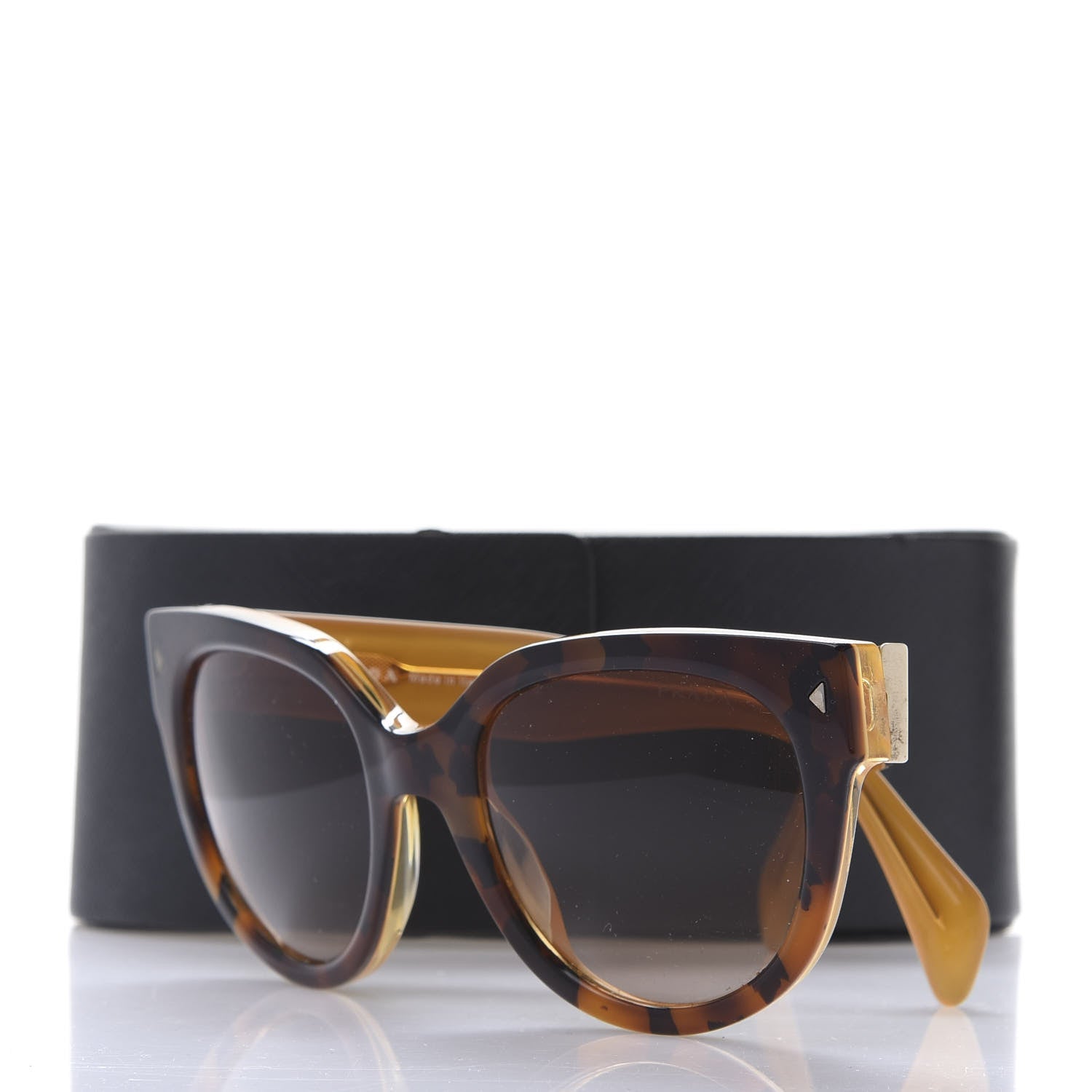 Prada Acetate Sunglasses SPR 17O Tortoise 8 of 8
