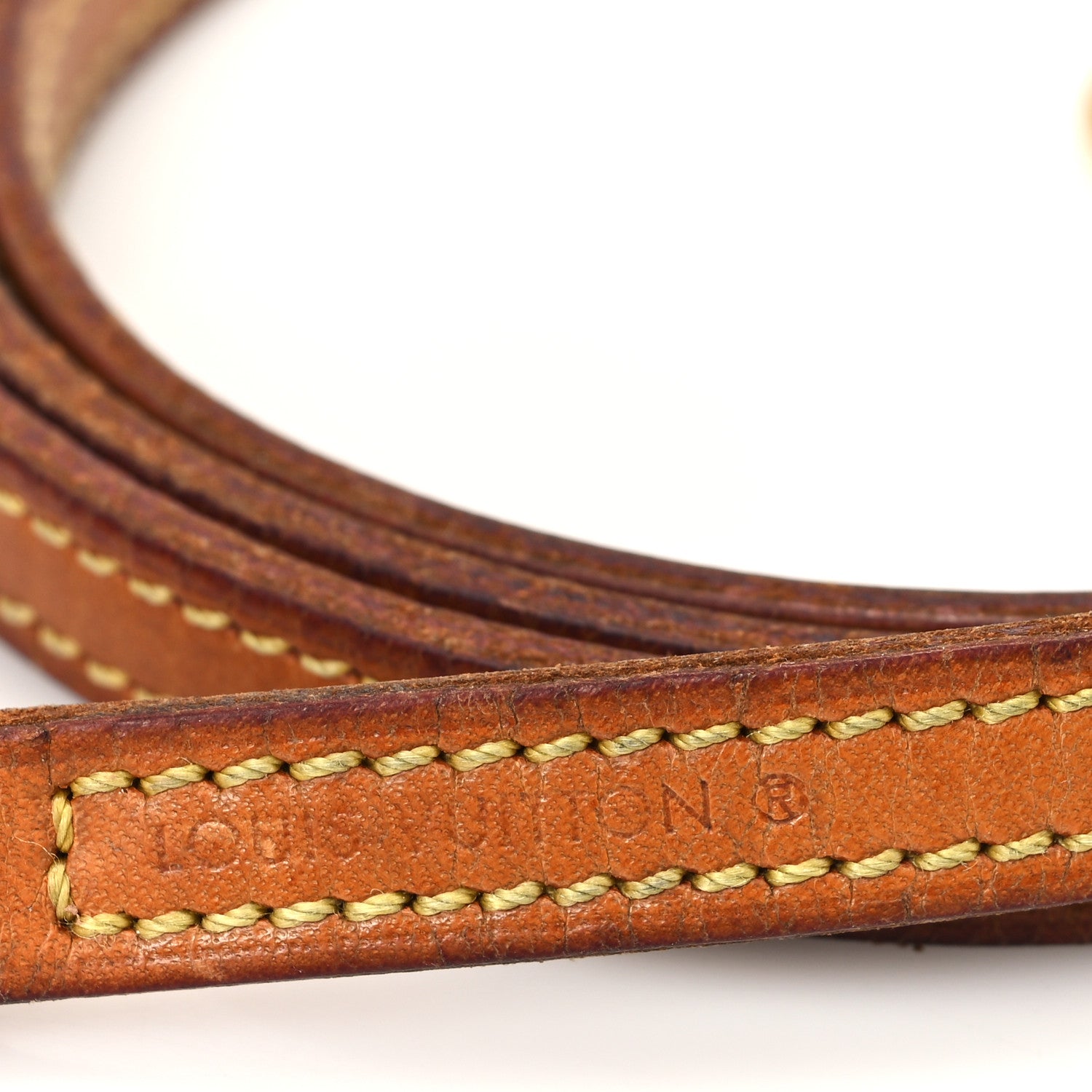 Louis Vuitton Vachetta 12mm Long Shoulder Strap 3 of 4