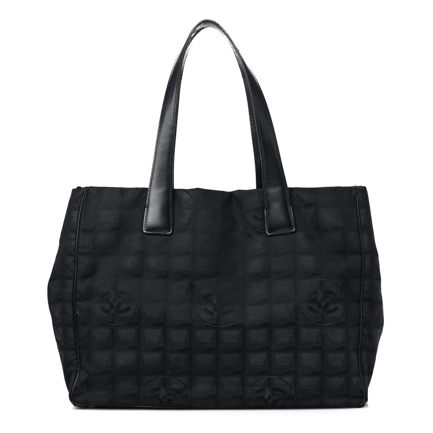 Nylon Medium Travel Tote Black