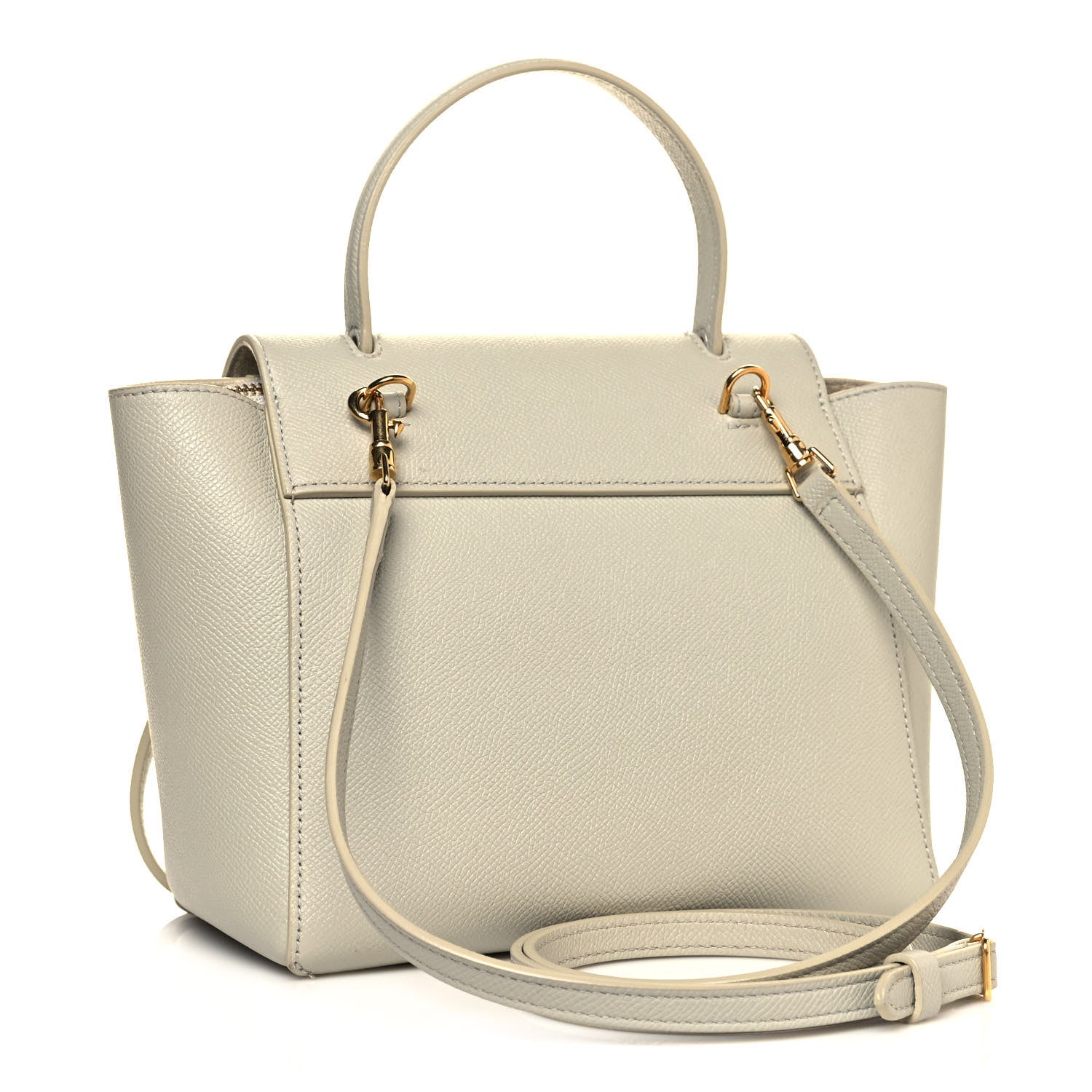 Celine Grained Calfskin Nano Belt Bag Light Taupe 3 of 12