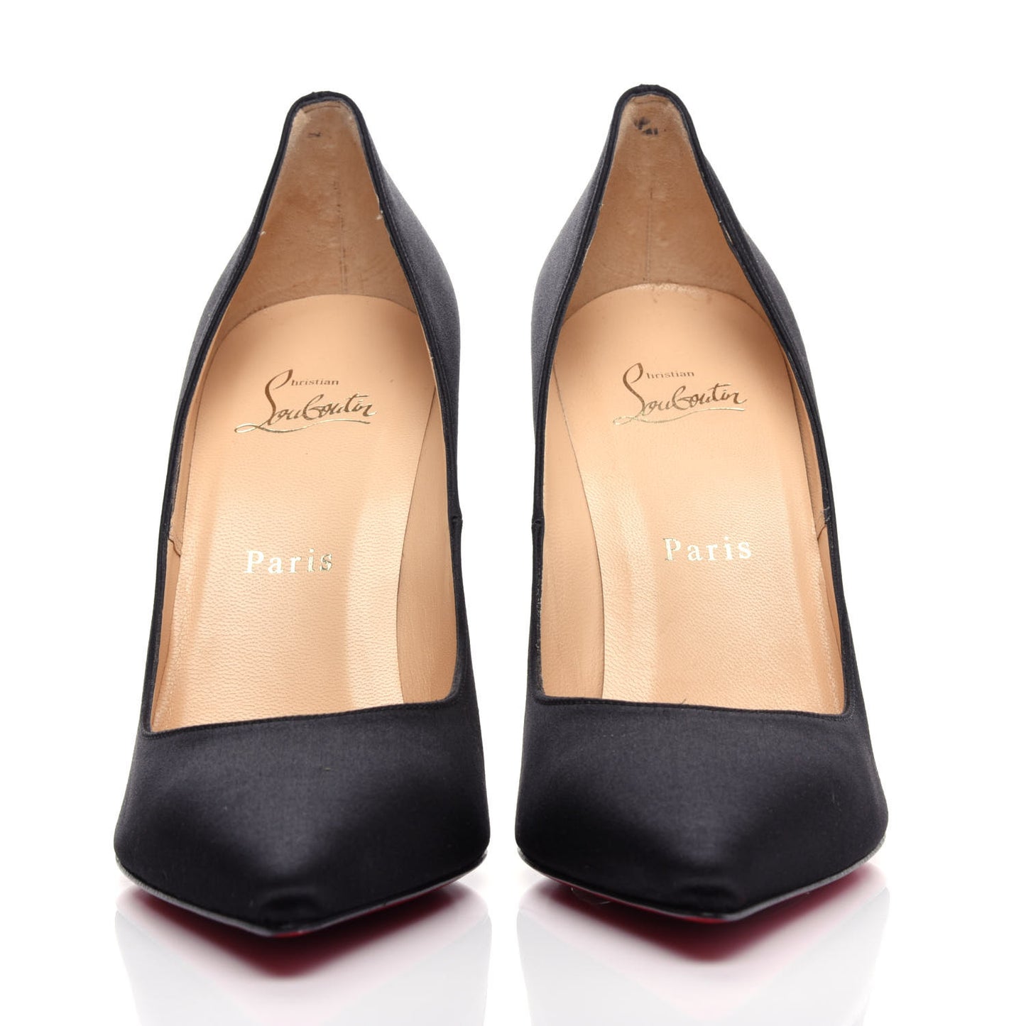 Satin Decollete 554 100 Pumps 39.5 Black