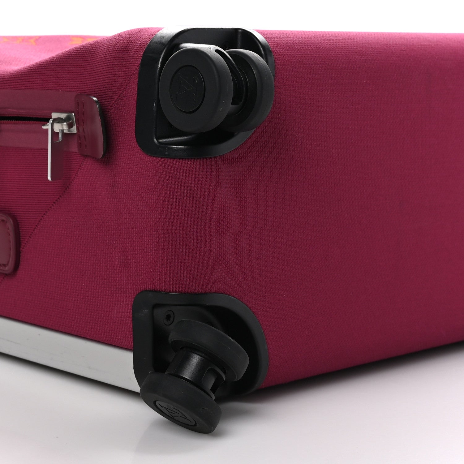 Louis Vuitton LOUIS VUITTON Knit Monogram Horizon Soft 55 Suitcase Fuchsia 6 of 10