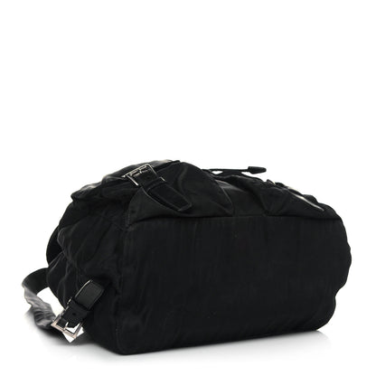 Prada Nylon Vela Medium Backpack Black 4 of 15