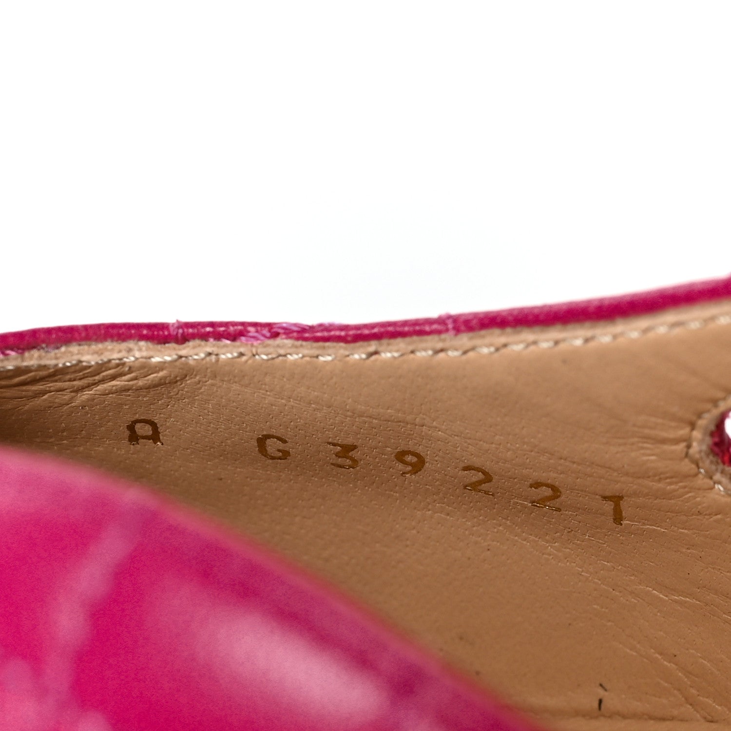 Chanel Lambskin Patent Cap Toe CC Slingback Flats 38 Pink Black 6 of 8