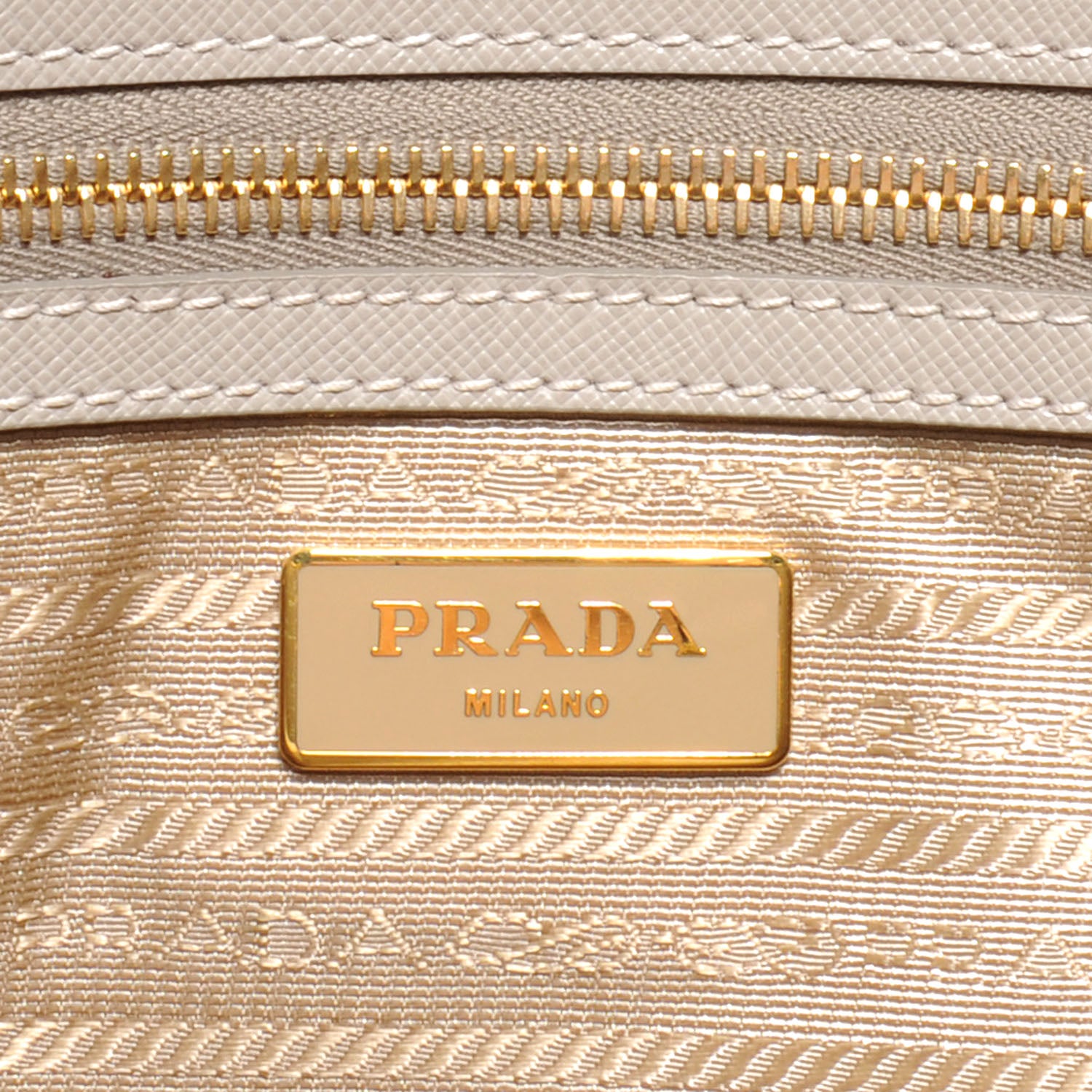 Prada Saffiano Lux Large Double Zip Tote Pomice 6 of 8
