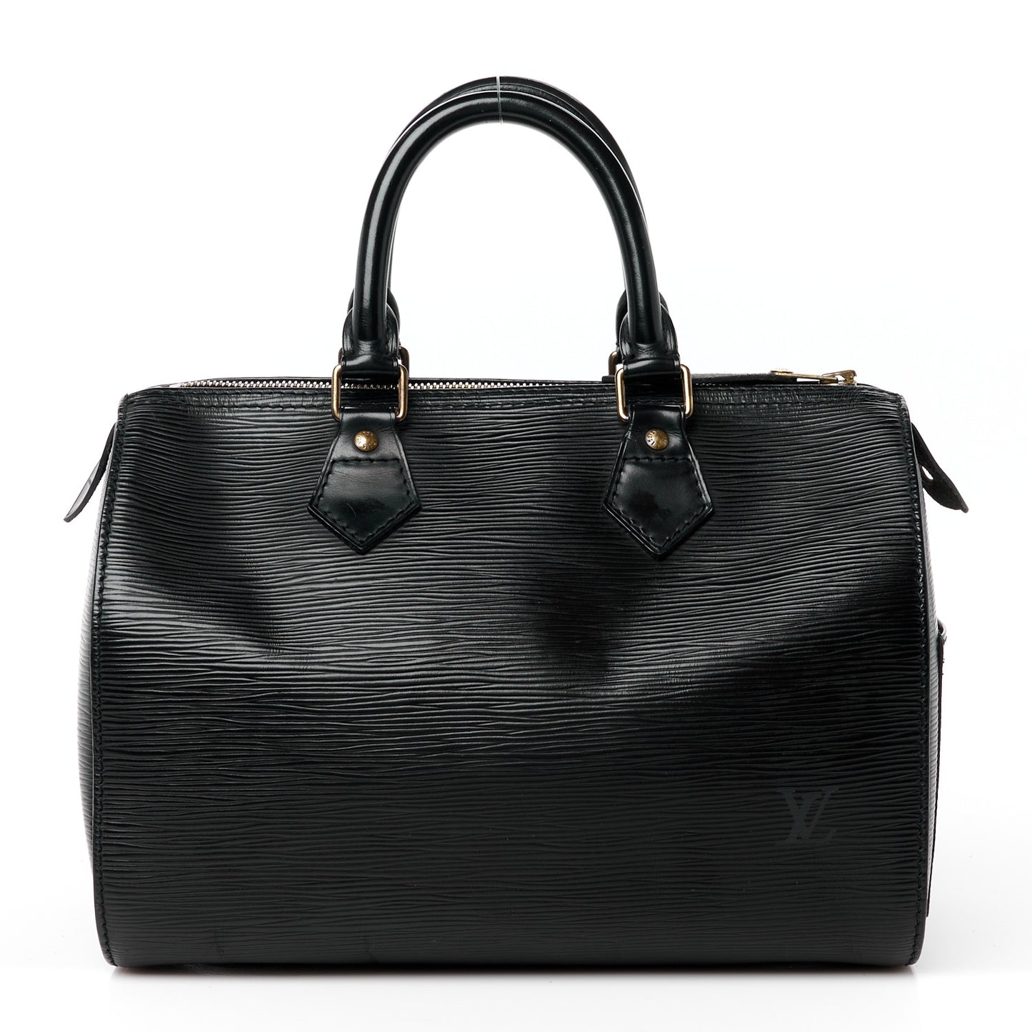 LOUIS VUITTON Epi Speedy 25 Black