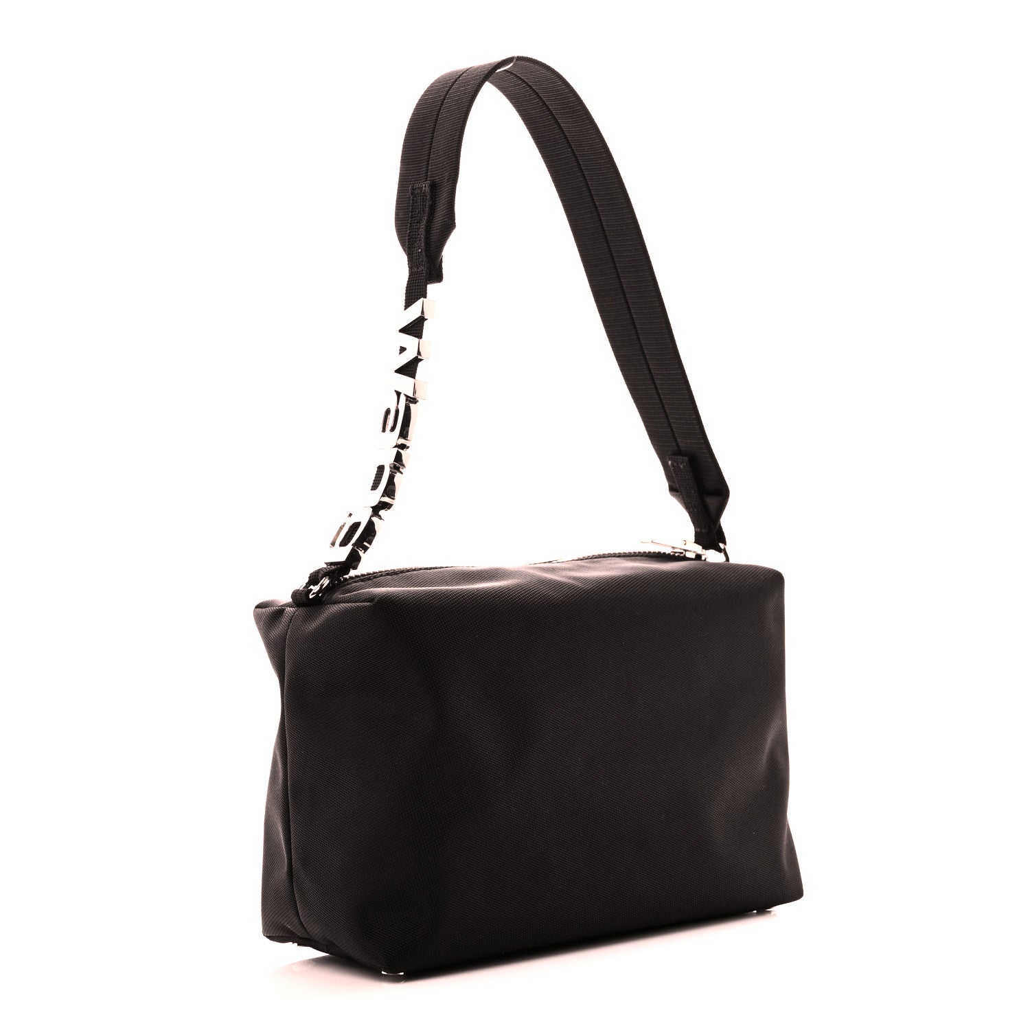 Alexander Wang Nylon Canvas Heiress Sport Shoulder Bag Black 3 of 9