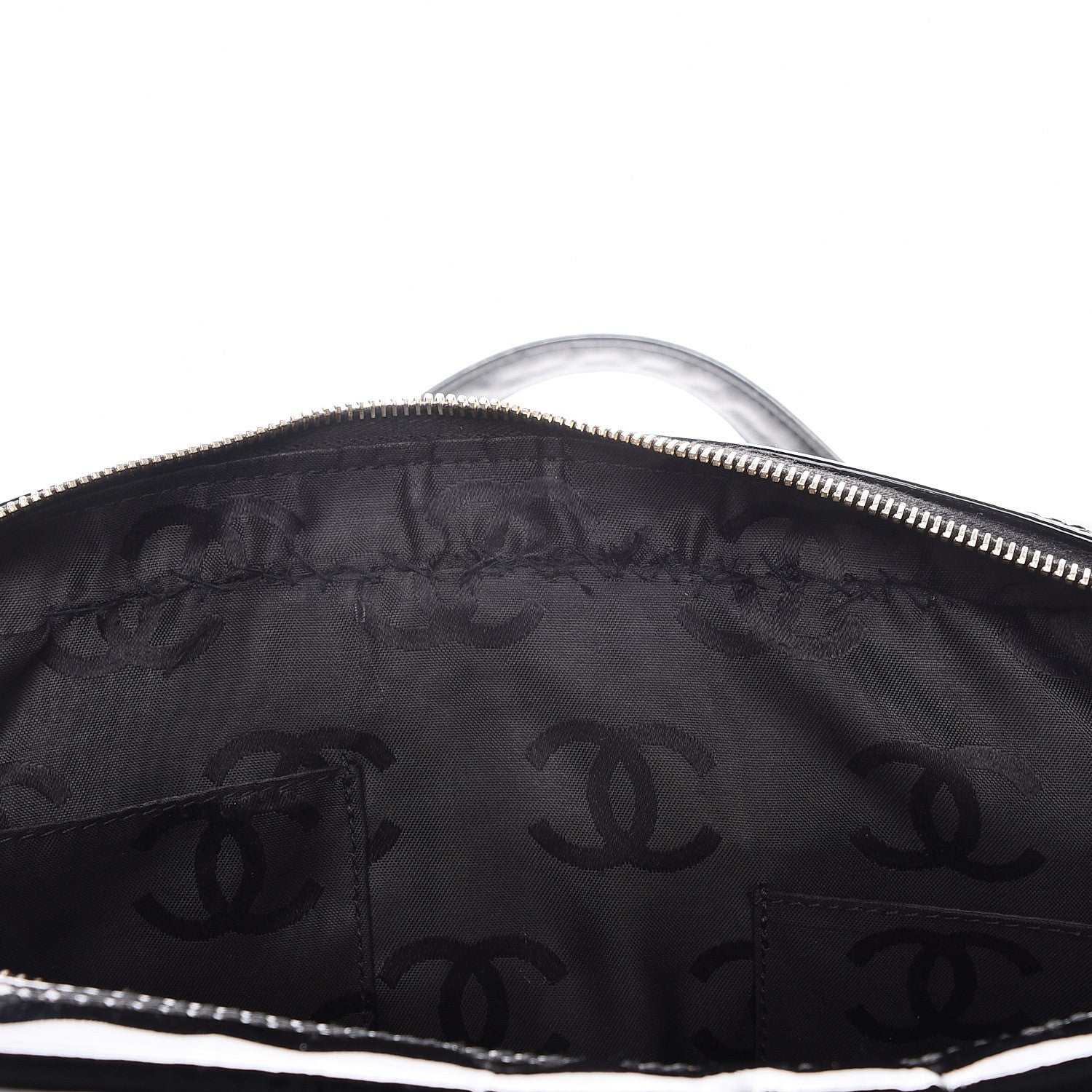 Chanel Patent CC Bowler Black 8 of 8