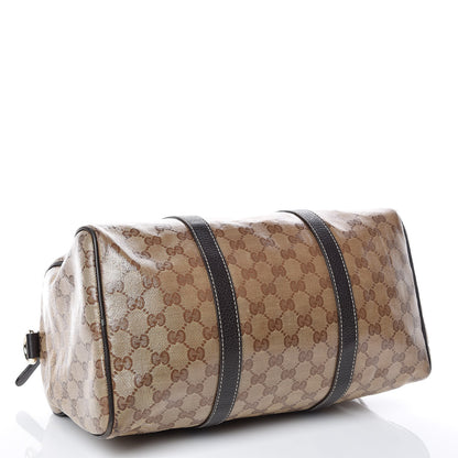 Gucci Crystal Monogram Medium Joy Boston Dark Brown 4 of 27