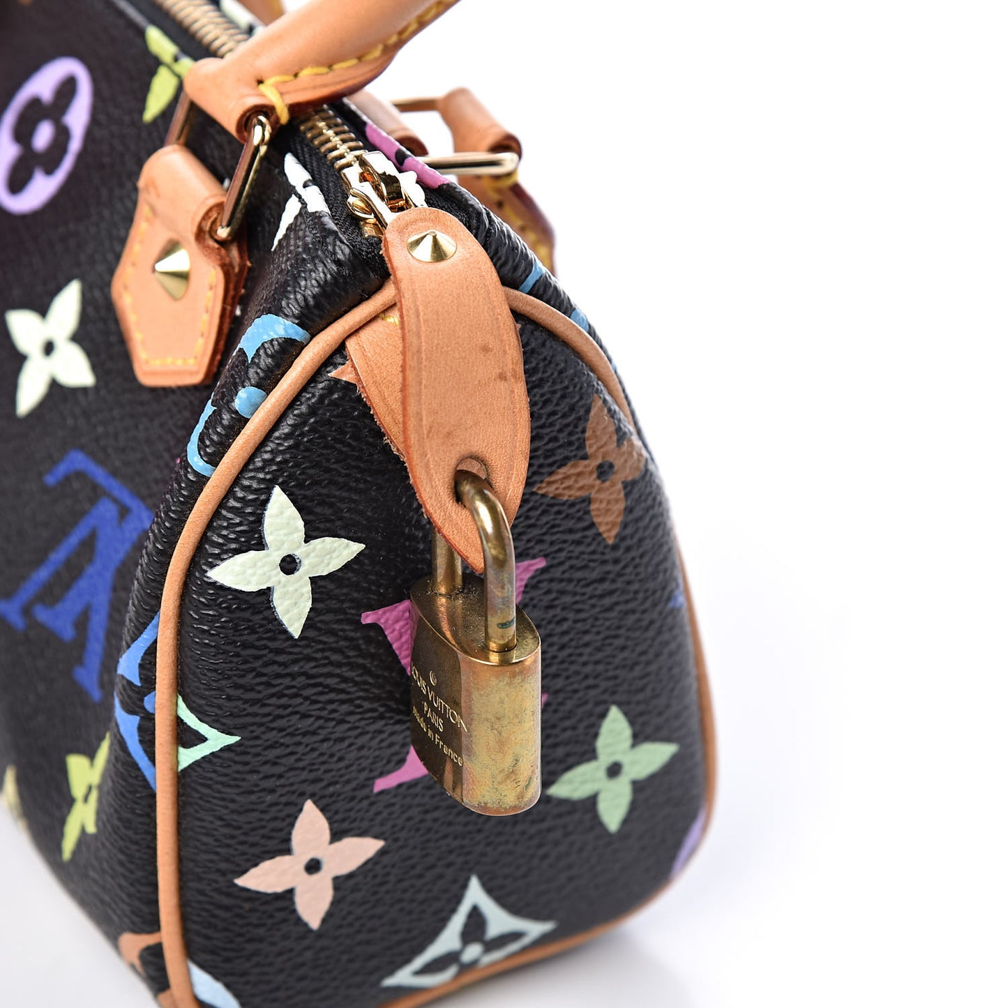 Monogram Multicolor Mini Sac HL Speedy Black